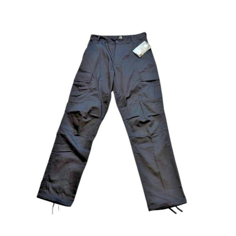 Rothco Black Tactical Battle Dress Uniform Pants Men's Size Small 27-31 Waist